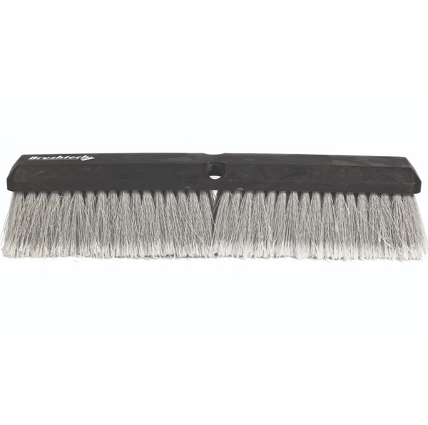 CEPILLO PVC 18 PULGADAS BASE PLASTICO GRIS SIN MANGO 1818-P