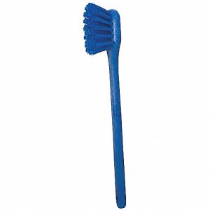 CEPILLO RAQUETA MANGO LARGO PBT AZUL 4102B