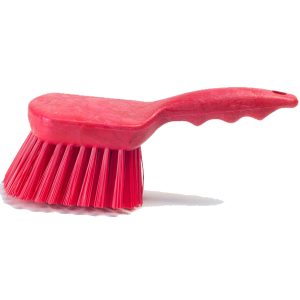 CEPILLO RAQUETA MANGO CORTO PBT ROJO 4002R