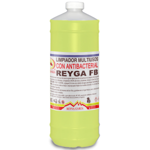 LIMPIADOR MULTIUSOS LIMON CON ANTIBACTERIAL REYGA MSL 920 ML.