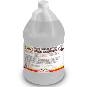 SHAMPOO ALMENDRAS ESPUMOSO REYGA GALON 3.8 L.