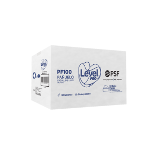 PAÑUELO FACIAL DE LUJO LEVEL PRO CAJA MASTER 30/100