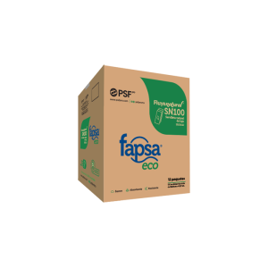 SERVILLETA NATURAL FAPSA ECO DE LUJO BIO CAFE 12 DE 100 PIEZAS